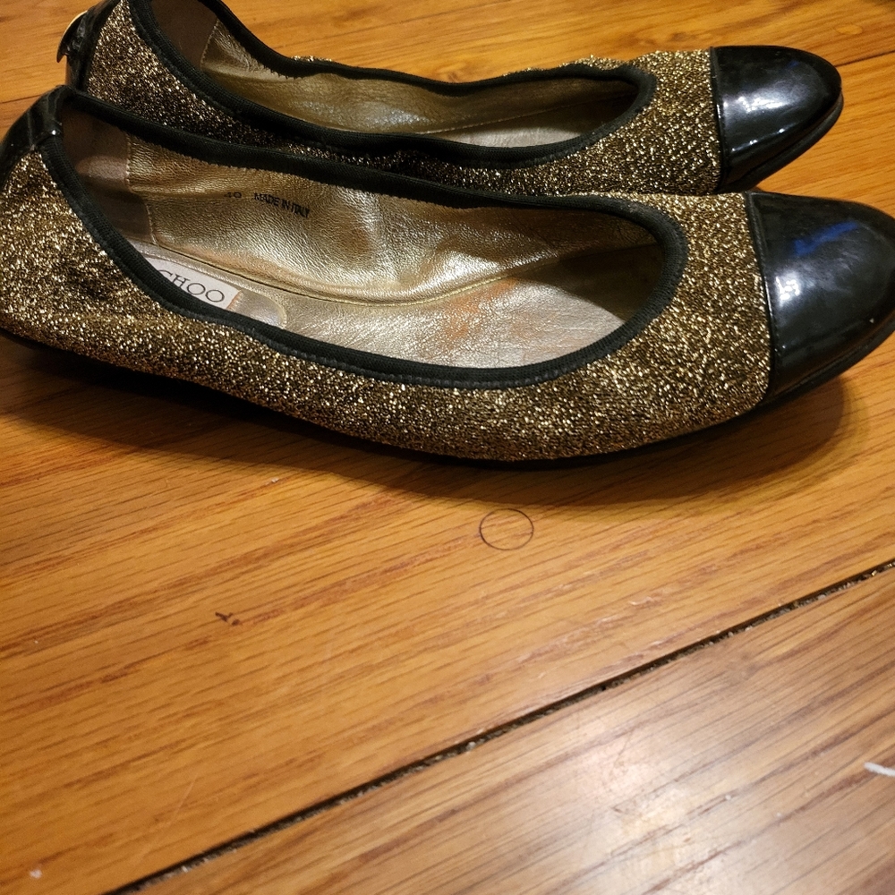 Jimmy Choos ballet flats size 10